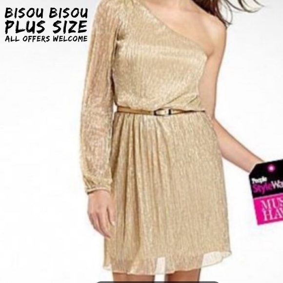 Bisou Bisou Dresses & Skirts - Bisou Bisou Metallic Dress